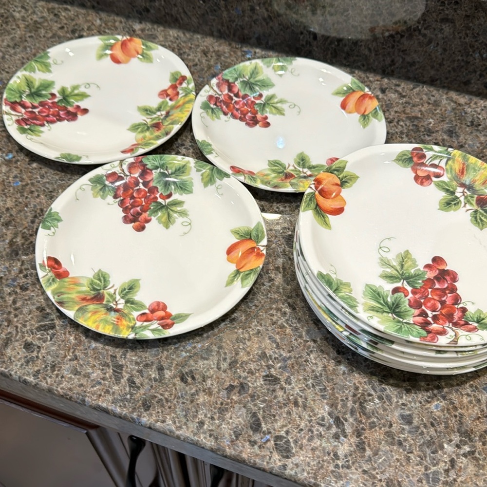 Royal Doulton Bread and Butter Plate Vintage Grape
